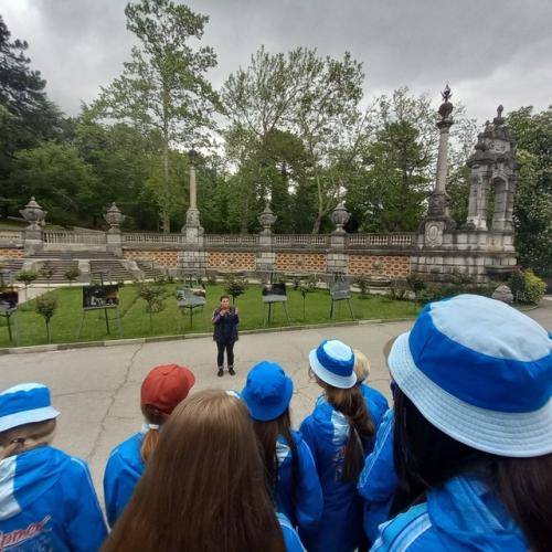 На днях ребята массандровский дворец посетили. 06