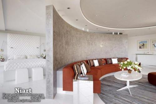 Особенности круглых комнат - как обыграть пространство. 07