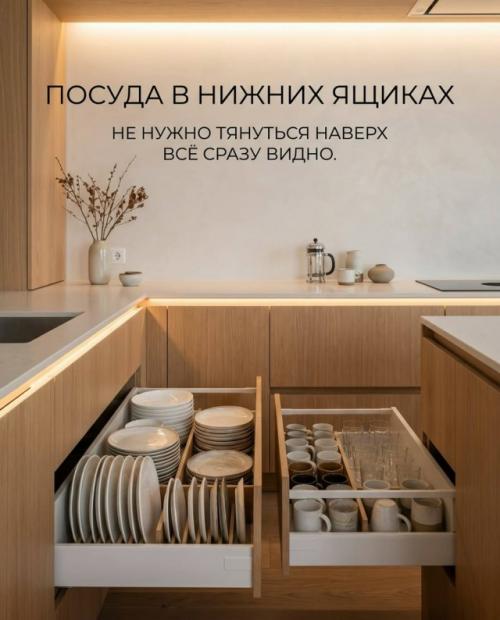 Мы достаём двойные листочки и учимся делать действительно удобную кухню. 01