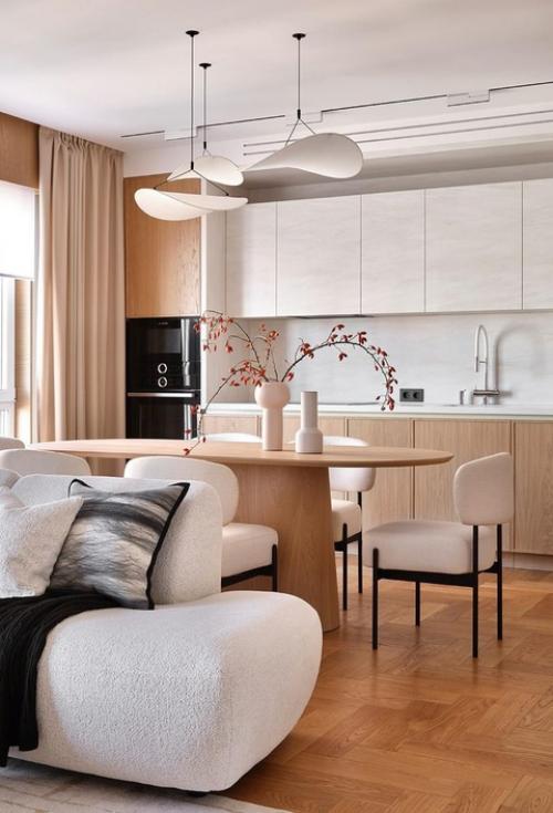 Реализованный интерьер квартиры для молодой семьи с новорожденным ребенком. 01