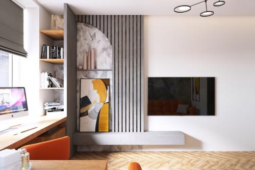 Дизайн - проект 2-х комнатной квартиры 59, 6 м 2. 02