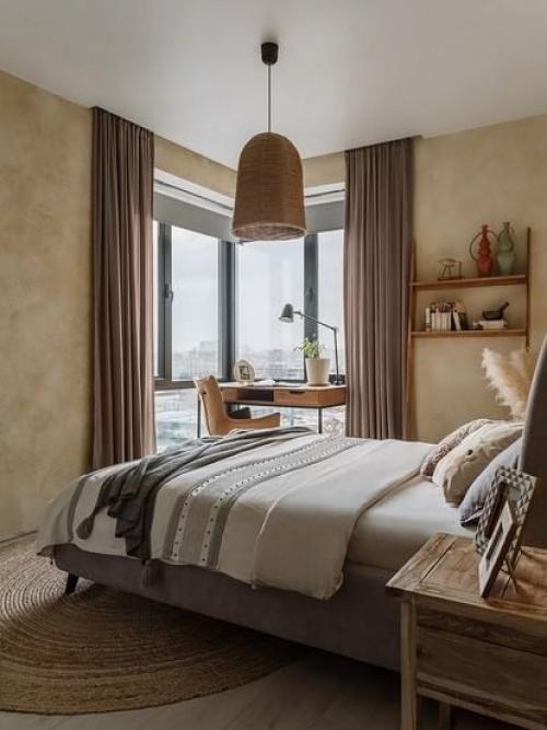 Интерьер с этническими акцентами для семьи дизайнера. 05