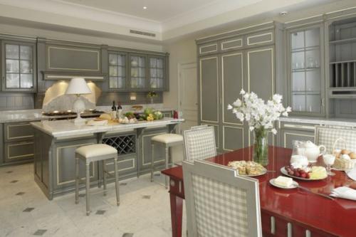 Серые кухни: идеи для вдохновения. 07