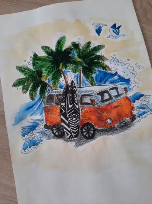 Я без ума от волшебных фургончиков - разноцветных домов на колёсах. 07