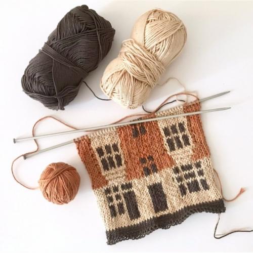 Парень просто нереальные пледы вяжет! 02