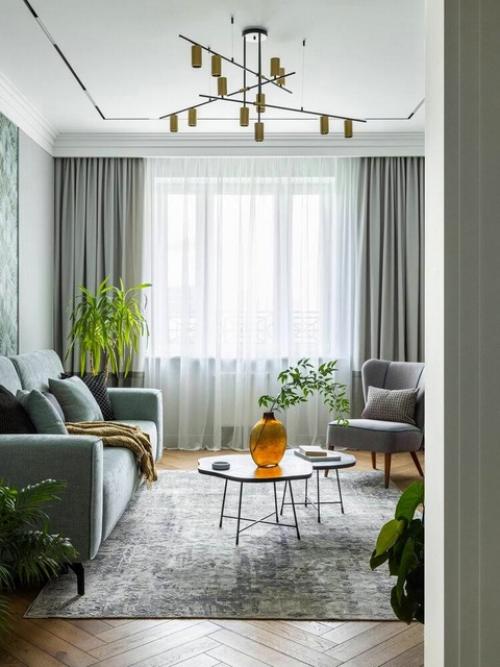 Природная палитра и элегантность в трёшке в Уфе. 03