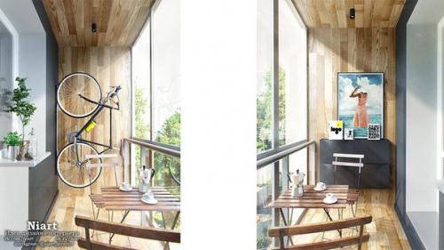 Дизайн интерьера квартиры 69 кв. 06