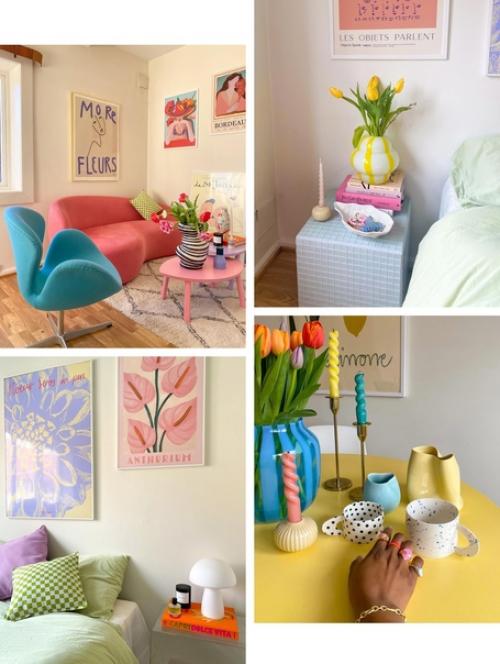 Colorful Life: 5 Instagram - аккаунтов с яркими интерьерами hsb_Instagram. 01