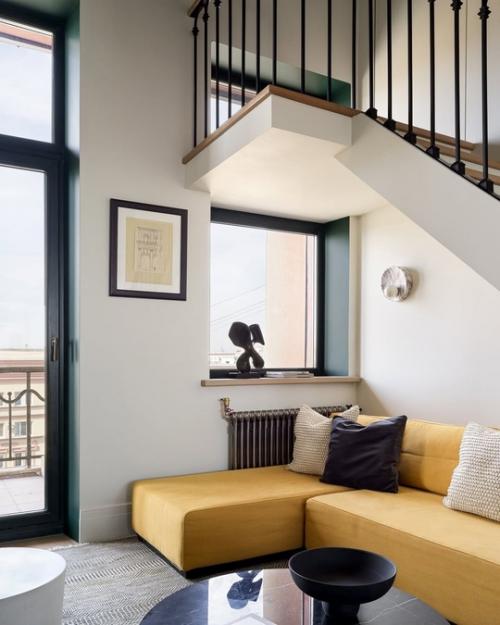 Над этой квартирой площадью 91 кв. 05