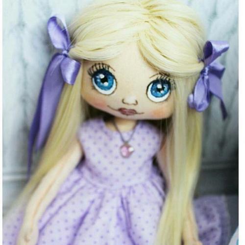 Текстильные интерьерные куклы. 01