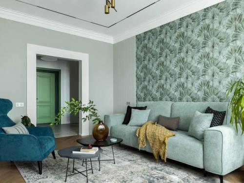 Природная палитра и элегантность в трёшке в Уфе. 04