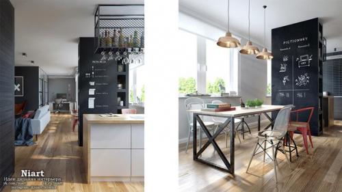 Дизайн интерьера квартиры 69 кв. 02