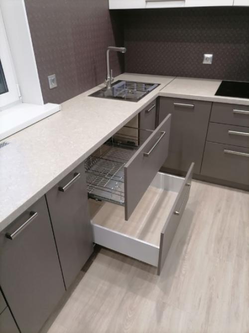 Кухня - гостиная- популярное решение в интерьере. 06