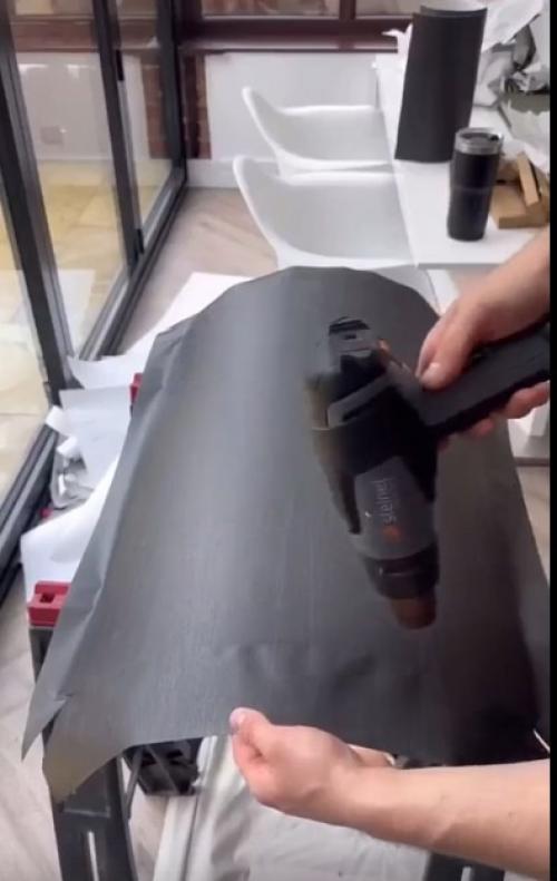 Использование плёнки для отделки кухни - это не только практичное, но и эстетичное решение. 01