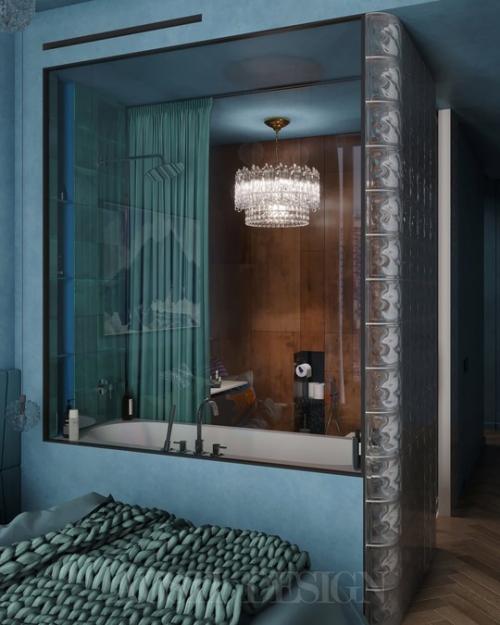 Творческие люди, работающие в киноиндустрии, обратились к нам с просьбой создать интерьер для их дома. 02