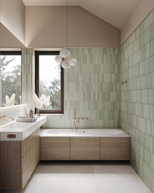 Все современный детали интерьера в одной ванной комнате. 01