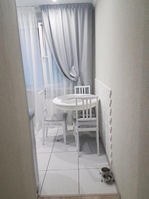 Маленькая кухня. В современном стиле. 04