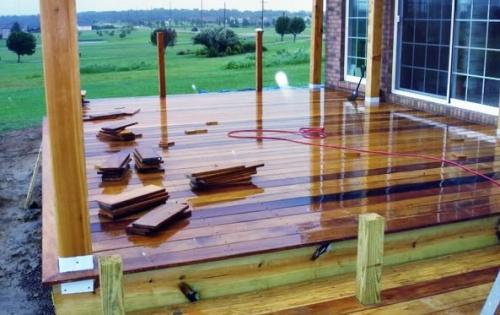 Терраса из дерева своими руками. 08 Терраса из дерева своими руками. 08