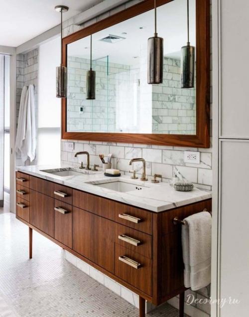 Очень милая, легкая и теплая мебель мидсенчури возвращается в наши современные дома, и это здорово, считаю. 09