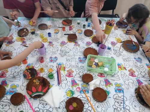 Мастер-класс по изготовлению декоративной подставки из спилов. 04