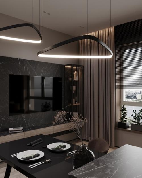 Проект однокомнатной квартиры 40 кв. 05