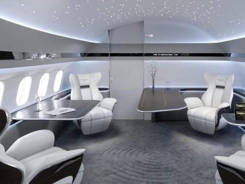 Это дизайн частного самолёта Boeing 737 Max. 02