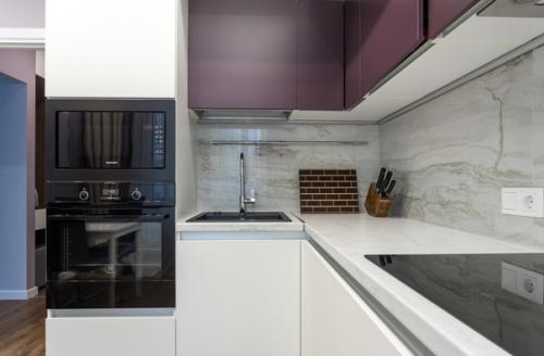 Вот такая вот прекрасная кухня получилась у нас. 06