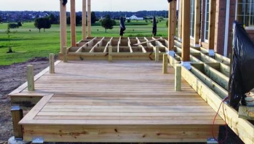 Терраса из дерева своими руками. 07 Терраса из дерева своими руками. 07