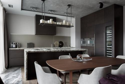 Атмосфера и интерьер этой квартиры, расположенной в жилом комплексе Смольный Парк, были продуманы с самого начала. 04