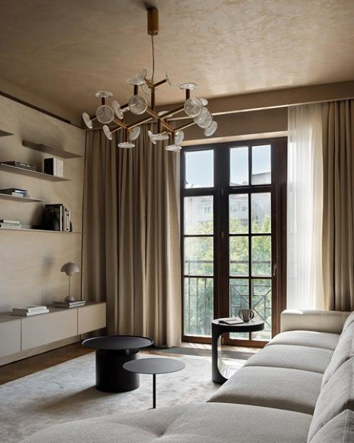 Дарья Колесова спроектировала эту квартиру площадью 140 кв. 01