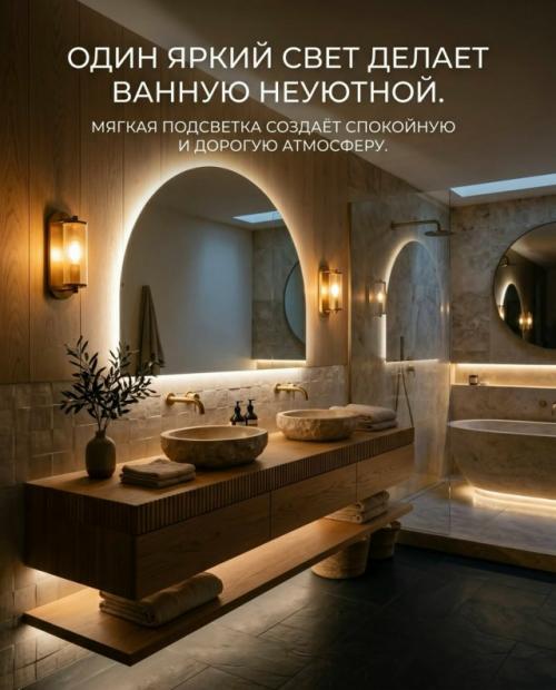 Мы создаём дизайн ванной, которую будет удобно убирать. 05
