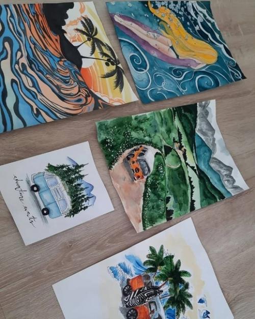 Я без ума от волшебных фургончиков - разноцветных домов на колёсах. 01