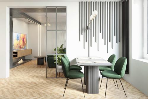 Дизайн - проект 2-х комнатной квартиры 59, 6 м 2. 03