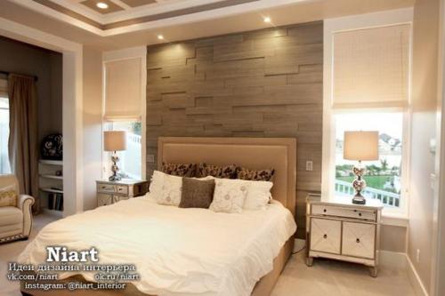 Цвет стен в спальне - несколько оригинальных и интересных вариантов оформления. 06