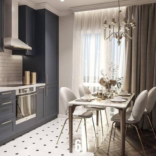 Интерьер кухни на любой вкус можно выбрать себе лучший вариант. 05