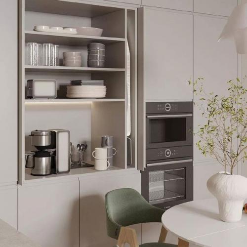 Белый, кремовый и естественный цвет древесины - популярные оттенки в оформлении интерьера. 04