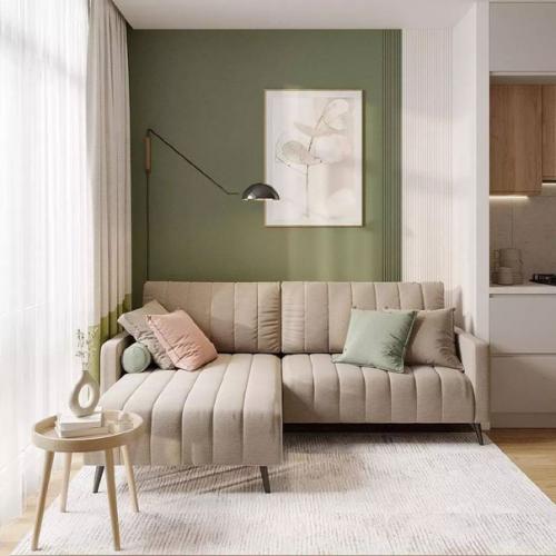 Белый, кремовый и естественный цвет древесины - популярные оттенки в оформлении интерьера. 03