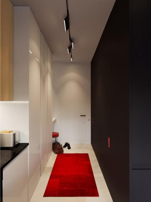 Modern RED. Квартира для молодого предпринимателя спроектирована. 07