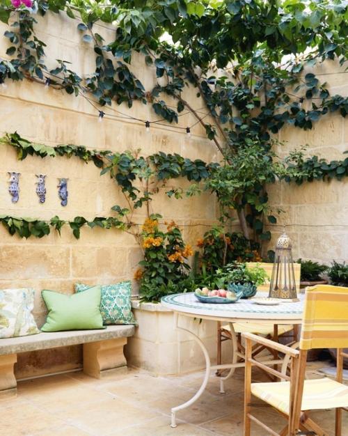 Дом с летним настроением на Мальте: принты, свет и воспоминания. 04