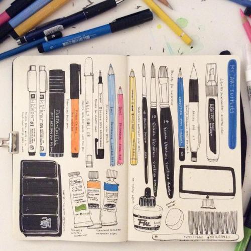 Что можно нарисовать в скетчбуке. 05