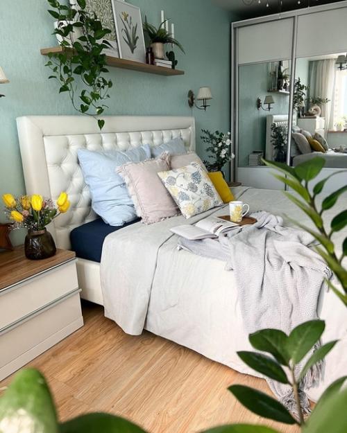 Ольга Olgasnv виртуозно преображает свой интерьер с помощью текстиля. 04