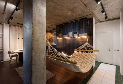 Квартира - студия в стиле лофт в Киеве. 09