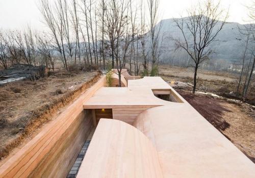 Пещерный дом - одна из традиционных форм жилища в Китае. 01 Пещерный дом - одна из традиционных форм жилища в Китае. 01