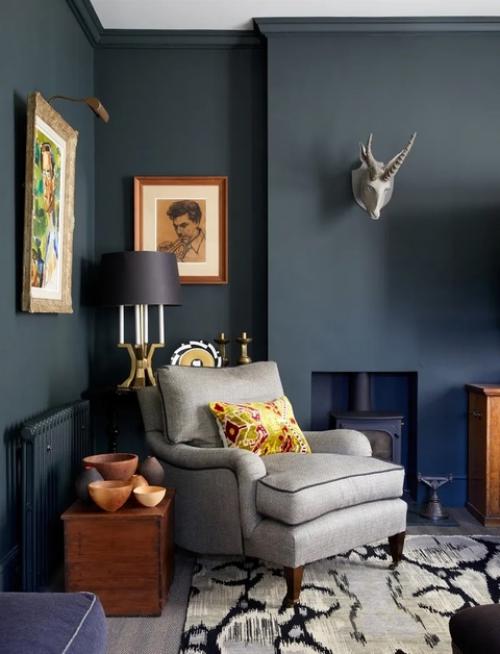 Уютный и элегантный дом дизайнера интерьера Mark Smith на острове Уайт. 06