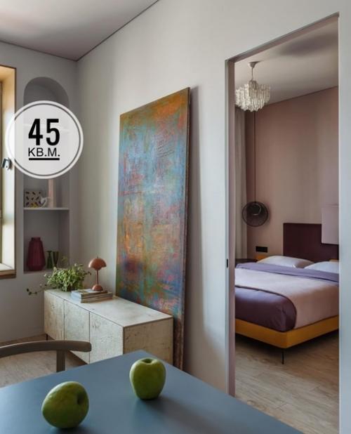 Много гипсокартона и ниш * квартира 45 кв. 02