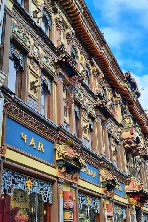 Одно из самых необычных мест Москвы - чайный дом на мясницкой. 04