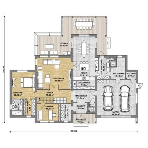 Дом в ямском лесу от архитектора максима чугреева. 01