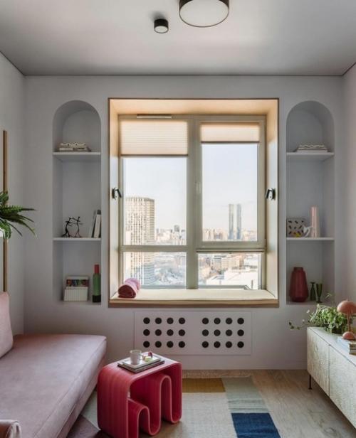 Много гипсокартона и ниш * квартира 45 кв. 01