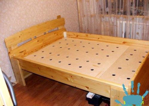 Инструкция по изготовлению деревянной кровати. 06 Инструкция по изготовлению деревянной кровати. 06