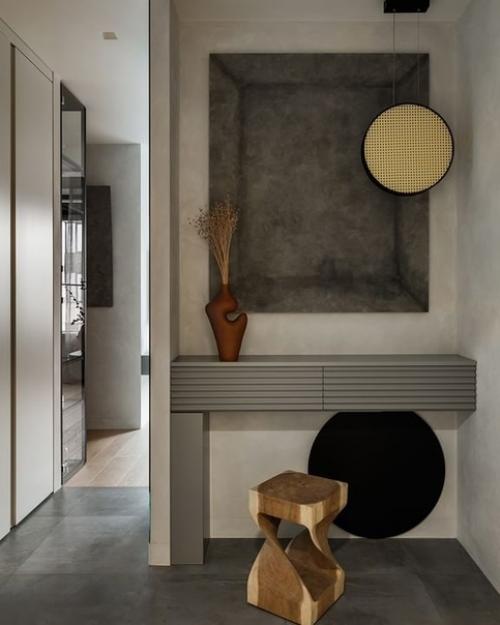 Реализованный интерьер небольшой квартиры, площадью 64 кв. 08